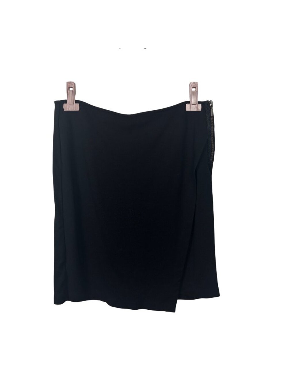 ✨3/$30 Cabi 8 Womens Black Pencil Skirt With Side Zipper 998